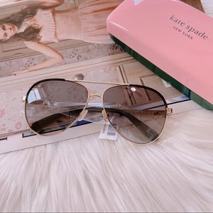 Kate Spade Amarissa Aviator Sunglasses 59mm